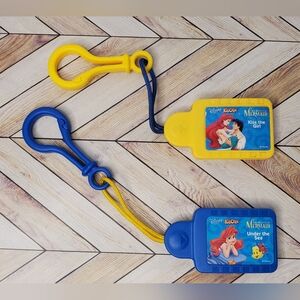 Vintage Disney Kids Clips The Little Mermaid, Under The Sea, Kiss The Girl